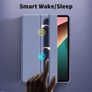For Xiaomi mi pad 5 Case With Auto Wake up / Sleep Silicone Cover Funda For Xiaomi mi pad 5 pro Case Support