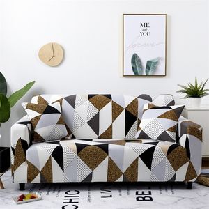 Cross Pattern Elastic Sofa Covers Universal Stretch Sofa Slipcover 1/2/3/4 Seat Couch Cover For Living Room Furniture Protector LJ201216