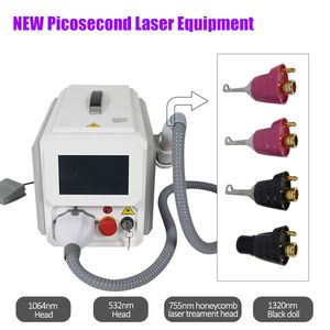 Профессиональные машины Pico Picosecond Лазерный кожный пигментный пигментные поражения Пикофокус Вторые лазеры Оборудование для кожи.