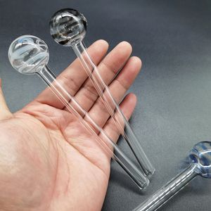 Glas-Handpfeife-Ölbrenner, 6,3 Zoll, Tarnung, mehrere Farben, Durchmesser 30 mm, Rohraußendurchmesser 10 mm, Tabak-Trockenkräuter-Wasserpfeifen, Dab-Rig-Bongs