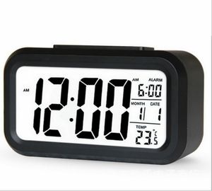 LED Digital Alarm Clock Backlight Snooze Mute Calendar Desktop Electronic Bcaklight Table clocks Desktop clock