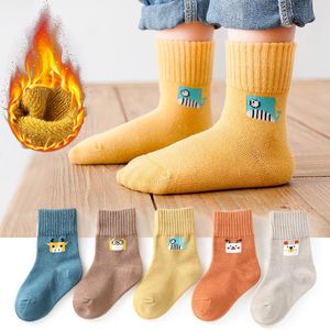 Wholesale toddler boys thermal for sale - Group buy Thicken Plus Animal Cotton Children Sock Winter Thermal Warm Kids Toddler Boys Floor Socks For Years