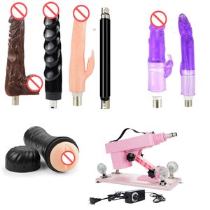 AKKAJJ Adult Automatic and Adjustable Sex Furniture Massage Pumping Machine Guns for Women and Men(Pink)