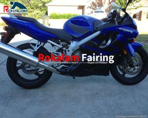 Для Honda Fairing CBR600F4i CBR600 F4i 04 05 06 07 CBR 600 600F4I 2004 2005 2006 2007 Code Code Citial Blue Catings Kit (литье под давлением)