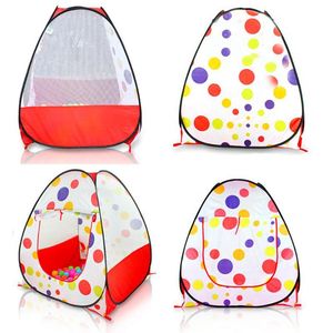 Avventura tenda del gioco bambino grande tenda del gioco Ocean Sfere di raggruppamento Pit Bambini Babysitter Outdoor Garden House cura giocattolo regalo di natale delle ragazze del ragazzo