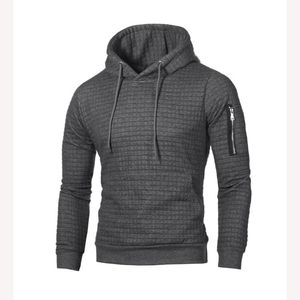2020 Sweater Men Solid Pullovers New Fashion Men Casual Hooded Sweater Autumn Winter Warm Femme Clothes Slim Fit Jumpers
