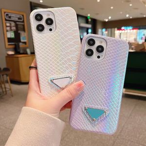 Fashion Laser colorful snakeskin mobile Cell Phone Cases For iPhone 13 12 11 Pro Max X XS Max XR 7 8 Plus TPU Soft Case Cover Retail