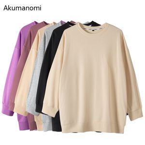 Women's Oversize Hoodies Black Gray Khaki Beige Purple Plus Size 7xl 6xl 5xl 43xxl Hoodie Women Korean Harajuku Sweatshirt Tops 201202