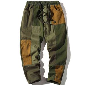 Neue Mode Für Männer Baumwolle Hosen Street Hip Hop Jogginghose Jogger Hosen Taktischen Hosen Männlichen Cargo Hosen Pantalones Hombre H1223