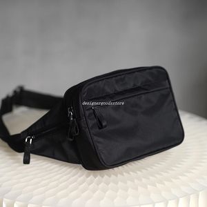 Damen- und Herrentaschen, Hüfttaschen, Brusttaschen, Umhängetaschen, Designer-Luxus-Designer, Damen-Geldbörse, lässige Canvas-Nylon-Geldbörsen, schwarze Geldbörse, quadratische Outdoor-Umhängetasche