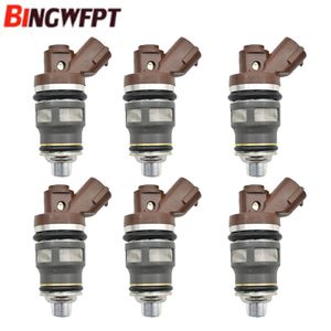 6pcs / lot desempenho alta 840cc E85 injector de combustível Para a Toyota MR2 Celica Supra Turbo 3SGTE 1JZGTE 2JZGTE bocal de combustível 1001-87092