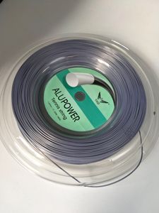 Corda da tennis di alto livello Alu Power Bobina da 1,25 mm Fibra resistente per combattere la corda da badminton da libbra alta Miglior prezzo Competizione di allenamento in poliestere