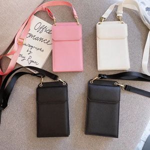 Women Telefono tasca a tasca con tasca con spalla portafoglio mobile Case mobili Crossbody e cinghia rimovibile regolabile per la capacità di grande capacità di viaggio portatile Porta