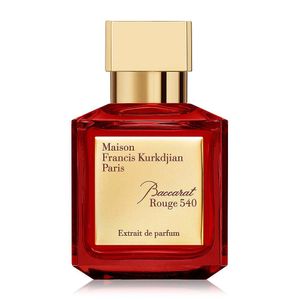 Jakość projektanta Baccara MFK Najwyższe perfumy oud satynowe rouge 540/ekstra czerwono perfumer spray Parfum trwał klasyczny zapach EDP 70ML 218