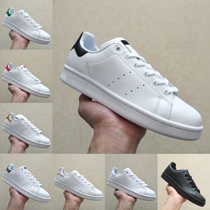 2022 Fashion Stan Smith Hommes Femmes Chaussures décontractées Og Triple Black Blanc Green Zebra Université Lush Red Red Metallic Gold Gold Navy Pink Low Mens Trainers Sneakers