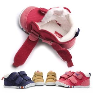 stivaletti neonato bambina ragazzo stivali da neve caldi infantili invernali scarpe da bambina primo passo LJ201104