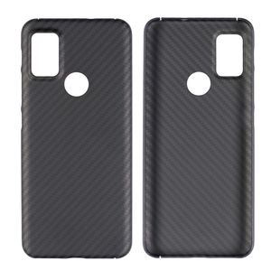 Genuine Real Carbon Fiber Slim Cases for Motorola Moto G30 Ultra-thin Matte Hard Armor Cover