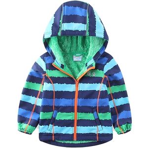 Умкаумка прохладные куртки для мальчиков ветрозащитный флисовый куртка с мягкой шире, водонепроницаемый капюшон 86-122 201208