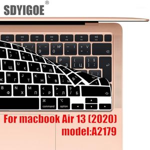 キーボードは2021保護フィルムのロシアのラップトップカバーをカバーしていますAir13.3 A2179 Silicone Spanish Korea1