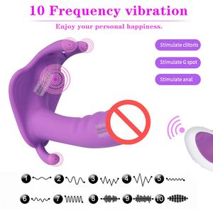 Wearable Dildo Vibrator Women Orgasm Masturbator G Spot Massager Clit Stimulate Remote Control Panties Vibrators Sex Toy