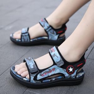 Sandały Dzieci Chłopcy Buty Letnie Dzieci Casual Sneakers Plaża Solidna miękka dolna moda