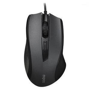 MICE RAPOO Brand High-End Wired Optical Professional Gaming Mouse med 3 niv￥er Justerbar DPI och ergonomisk design f￶r CS1