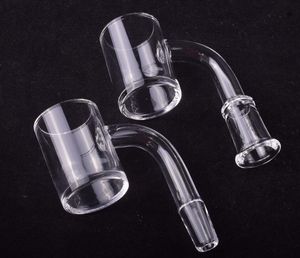 4mm Kuvars Banger Tırnak 10mm 14mm 18mm 45 90 Düz Üst Kuvars Bangers Çivi Cam Bongs Dab Rigs