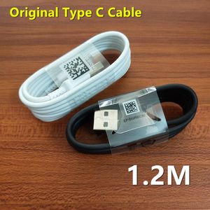 Оригинальный тип C Micro USB быстрый зарядки кабеля синхронизации данных Тип-C Кабели V8 1.2M для Samsung S8 S10 NOTE4 S4 S6