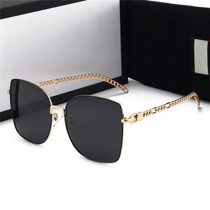 Óculos de sol femininos luxuosos de moda de luxo vintage de grandes dimensões designer de óculos de estrela ao ar livre com caixa de presente com caixa de presente