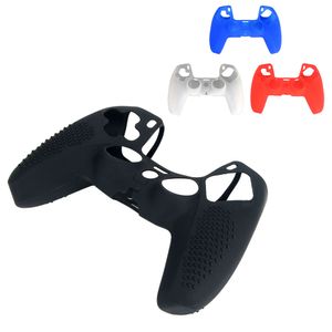 Gamepad anti-slip Cover Protection Soft Silicone Anti Scratch Skin Case Non Slip Grips For Sony PS5 Controller DHL FEDEX FREE SHIP