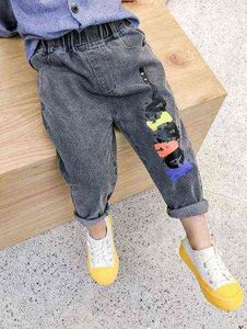 Boys Jeans pants Excellent quality cotton New casual children Trousers baby toddler Comfortable kids clothes Children pants G1220