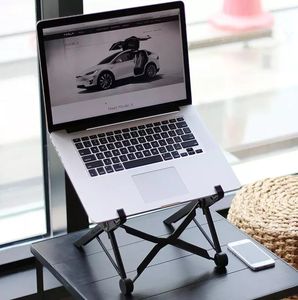 Nowy Laptop Stojak Składany Przenośny Kąt widzenia / Wysokość Regulowany Office Laptop Notebook Bracket Universal Nylon Stand