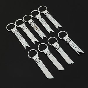 Schlüsselanhänger 1 Stück Metall Lange Kette M Standard Geeignet für X1 X3 X4 X5 X6 Z4 M3 M5 M6 Auto Logo 3D Schlüsselbund Zubehör Anhänger