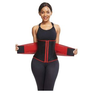 Wholesale breathable waist trainer for sale - Group buy Women Waist Trainer Body Breathable Waist Support Gym Sweat Belt Female Tummy Control Cincher Shapewear