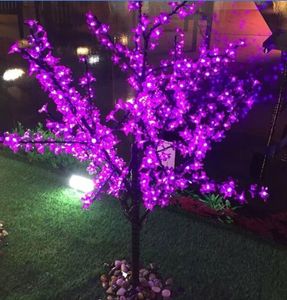 Decorações de jardim LED Cherry Blossom Tree Light 480pcs Lâmpadas LED 1.5M Altura 110 / 220VAC Sete cores para Opção Uso ao ar livre à prova de chuva