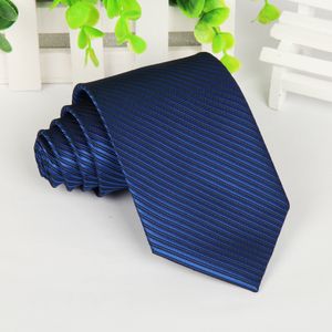 Жених связывает высококачественные повседневные 8 см. Твердый галстук красно -желтый черный серебряный синий синие галстуки