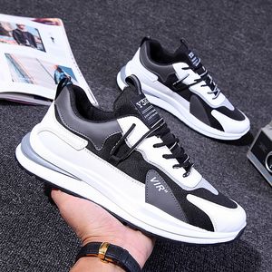 Fashion hiking Shoes men's Vulcanize Spring New Casual Classic Solid Color PU Leather men White Sneakers designer shoes factory price