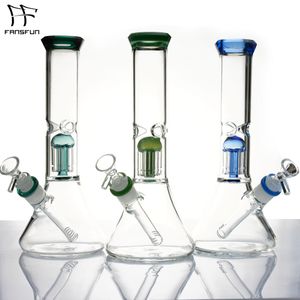 Pipa ad acqua per bong in vetro Fumo con femmina da 19 mm con gambo alto in borosilicato e ciotole 1240