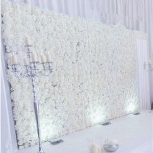 10 sztuk / partia Sztuczna Hortensja Rose Flower Wall Wedding Backdrop Lawn / Pilar Ornament Droga Dekoracji Lead