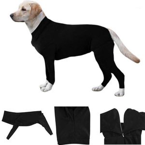 Yavru Bakım Suit Köpek Kurtarma Gömlek Uzun Kollu Bodysuit Tulum Anti-yalama Yaralar Yardım Yardım Healing1