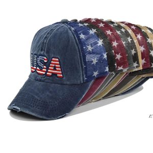 Давайте поехать Брэндон Вышитые бейсбольные шапки США Президентская выборов Партия Шляпа партии с американским флагом Caps Caps Reading Cap ZZB14437