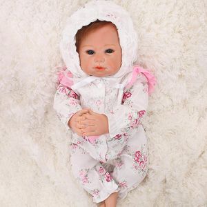Wholesale baby playmate resale online - Newborn Doll Lifelike Girl Reborn Babies Rebirth Silicone Dolls Gift for Christmas Boys and Girls Playmate toy