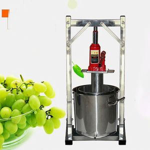 36L Kapacitet Fruktjuice Kallpress Juiseringsmaskin Rostfritt Stål Manuell Grape Massa Juicer Machine Kommersiell