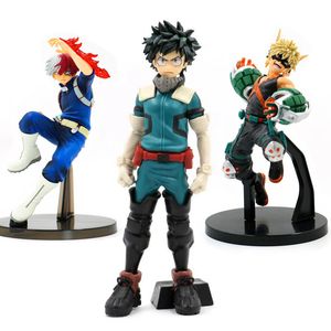 My Hero Academia Figure Midoriya Izuku Deku Bakugou Katsuki Todoroki Boku는 영웅 아카데미 애니메이션 액션 피겨 PVC 모델 장난감 LJ200928