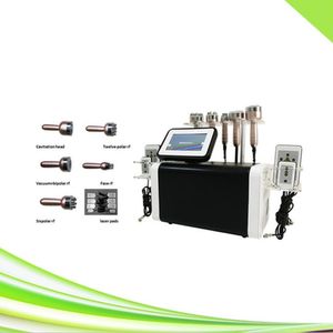 6 in 1 tragbare Spa-Salon-Klinik mit Vakuum-Lipollaser, HF-Kavitation, schlankmachender Körperformung, Ultraschall-Kavitationsmaschine