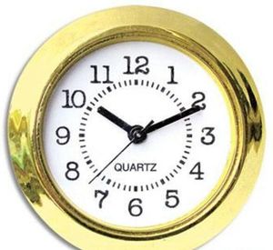 37mm e qualità dell'oro Ni Clock Inserto in plastica dorata con numeri arbici bbyFgR bdesports