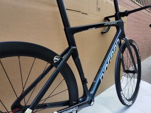 2022 New Road Bicycle Frameinternal Cable Roteamento Compatível Mecânica do Grupo Mecânico 700C Bicicleta de Carbono