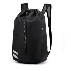 Custom Logo Waterproof Travel bag High Capacity Gym Bag Drawstring Basketball Backpack Outdoor Sports Bags
