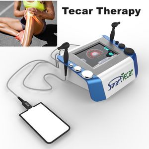 Portable Smart Tecar Therapy Tekar Chiropractic Health Gadgets Physio Spine Pain Therapy Massage Machine med 300kHz RET 448KHz