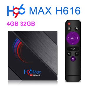 H96 Max H616 Smart TV Box Android 10 4GB RAM 32GB 1080P 4K Bt GooglePlay Store YouTube H96Max Media Player Set Top Box